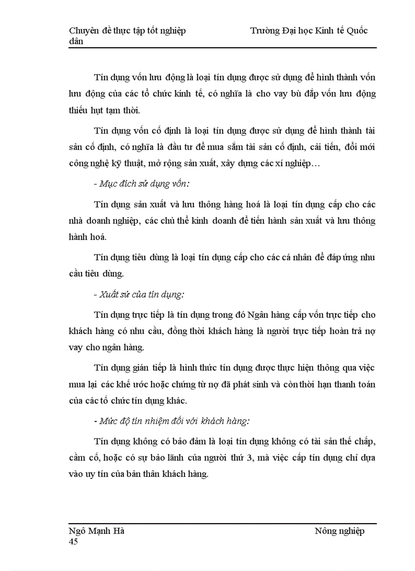 image for page Nâng Cao Hiệu Quả Sử Dụng Vốn Tín Dụng Hộ Nông dân Tại Ngân Hàng Nông Nghiệp VÀ Phát Triển Nông Thôn Huyện Thường Tín Tỉnh Hà Tây