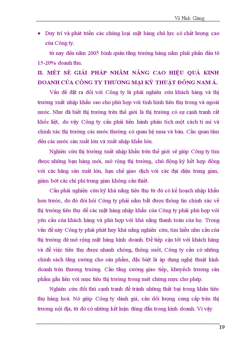 image for page Báo cáo thực tập tại Công ty Thương mại kỹ thuật Đông Nam á