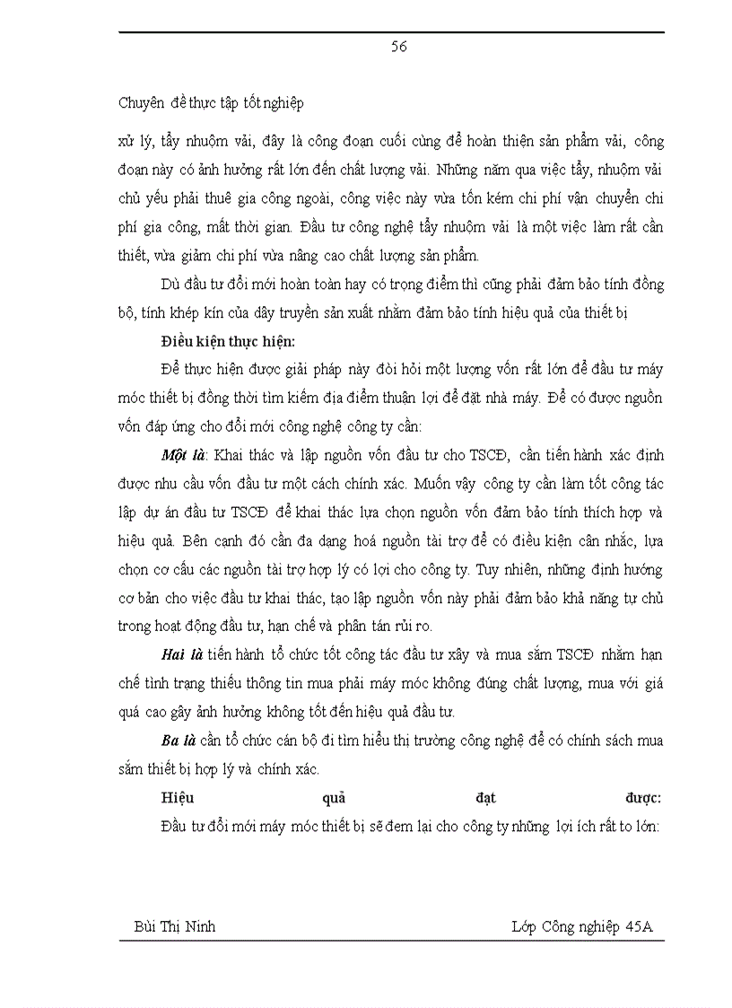 image for page Nâng cao hiệu quả sử dụng tài sản cố định tại công ty dệt 19/5 Hà Nội