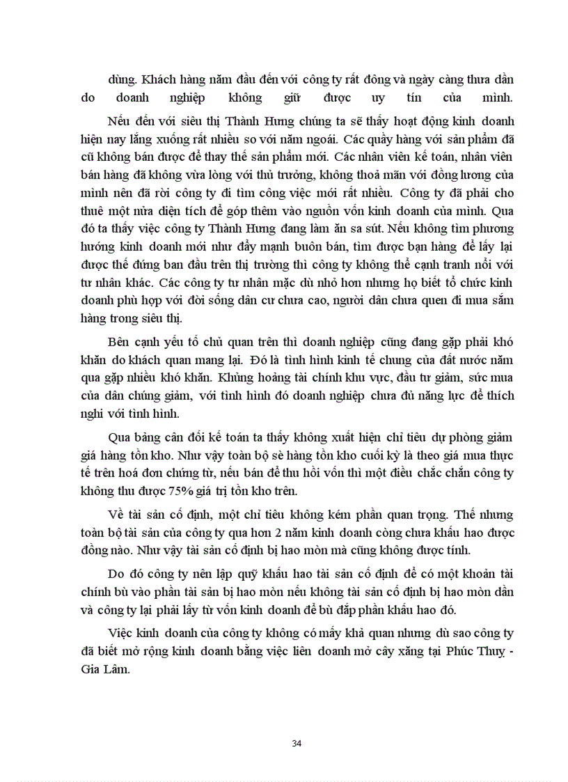 image for page Hoàn thiện việc lập và phân tích Báo cáo tài chính của Công ty Thương mại Thành Hưng