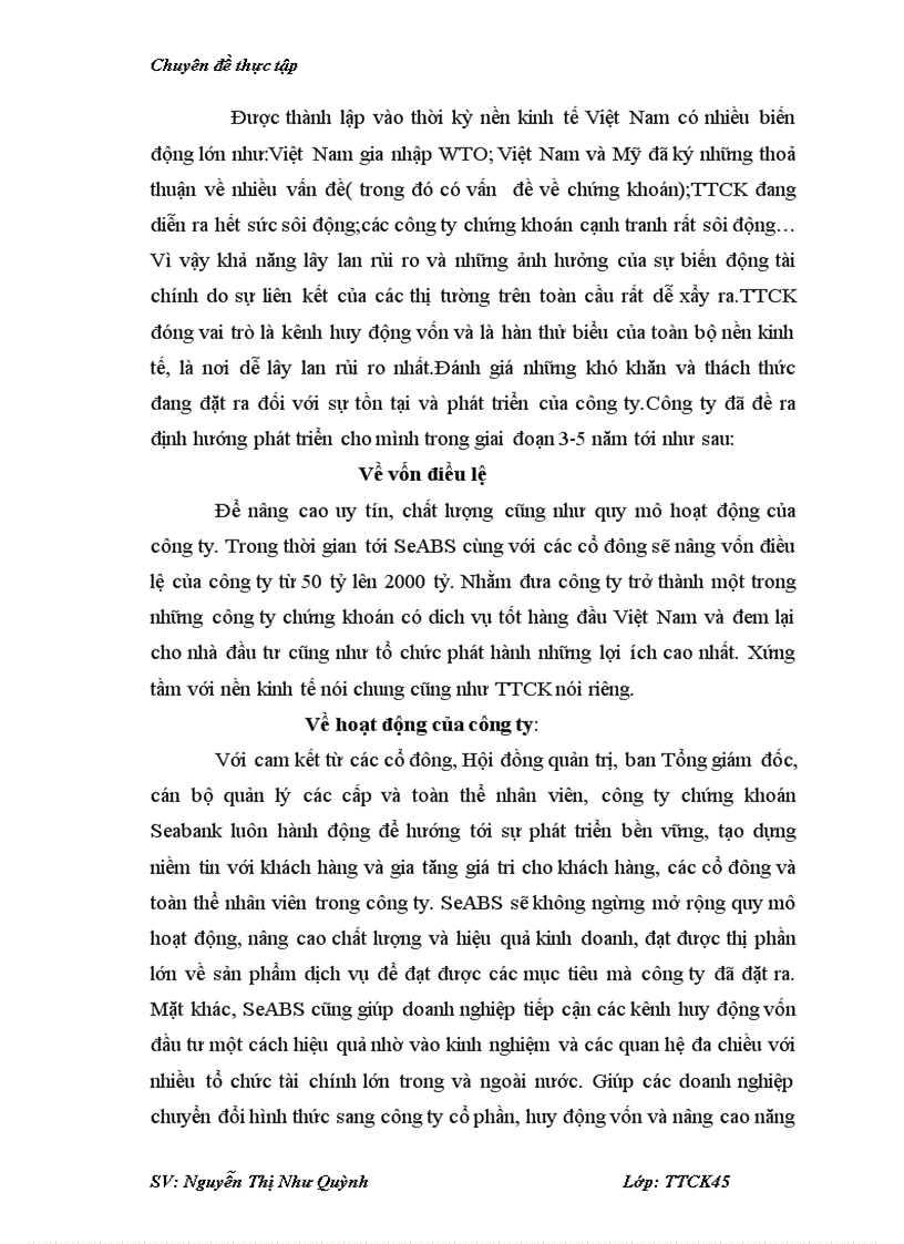 image for page Phát triển nghiệp vụ môi giới tại công ty chứng khoán SeABank