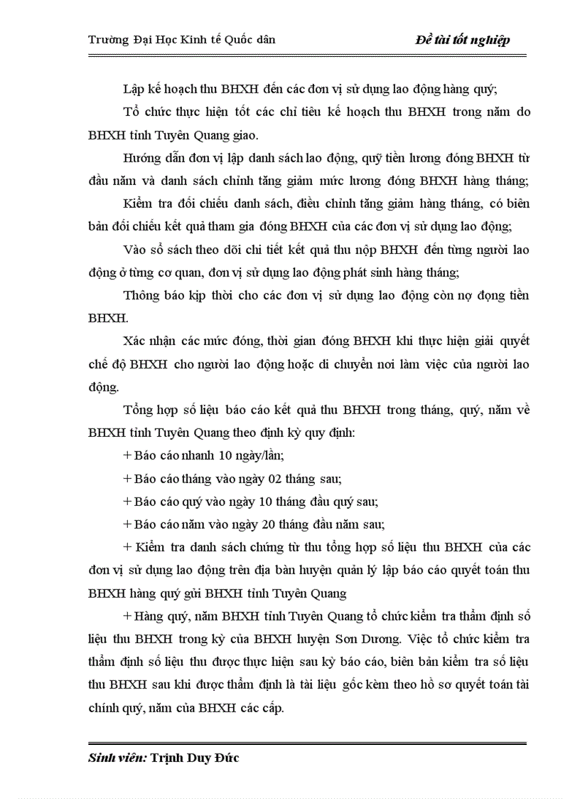 image for page Hoàn thiện quản lý thu quỹ BHXH trên địa bàn huyện Sơn Dương - tỉnh Tuyên Quang