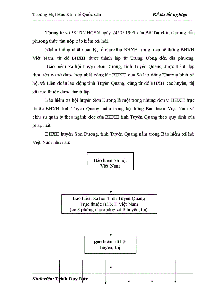 image for page Hoàn thiện quản lý thu quỹ BHXH trên địa bàn huyện Sơn Dương - tỉnh Tuyên Quang