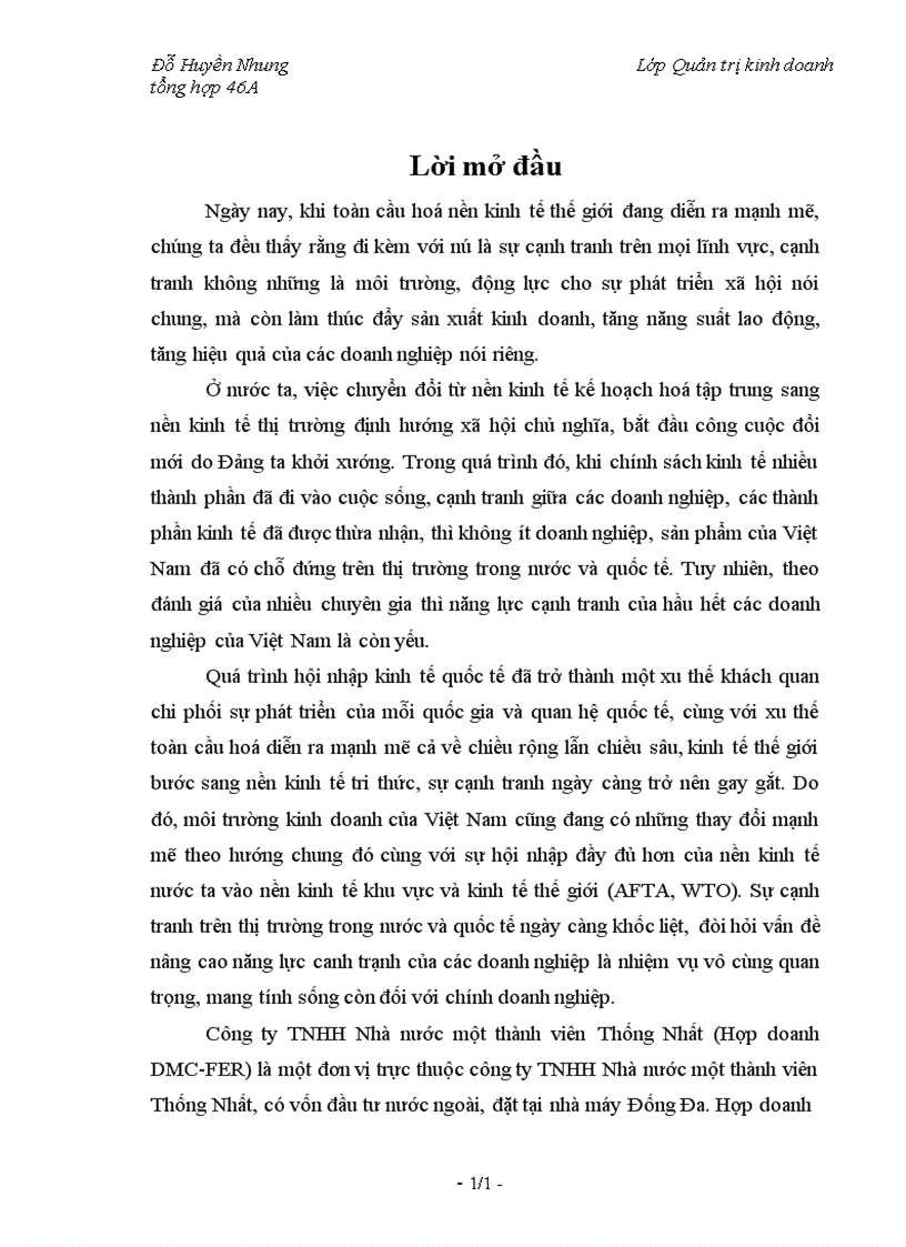 image for page Giải pháp thích hợp nhằm nâng cao năng lực cạnh tranh của công ty Công ty TNHH Nhà nước một thành viên Thống Nhất