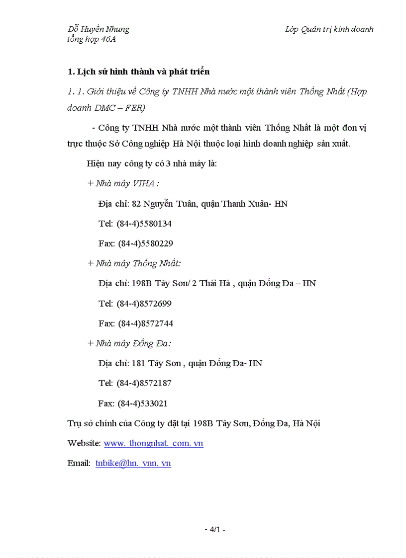 image for page Giải pháp thích hợp nhằm nâng cao năng lực cạnh tranh của công ty Công ty TNHH Nhà nước một thành viên Thống Nhất