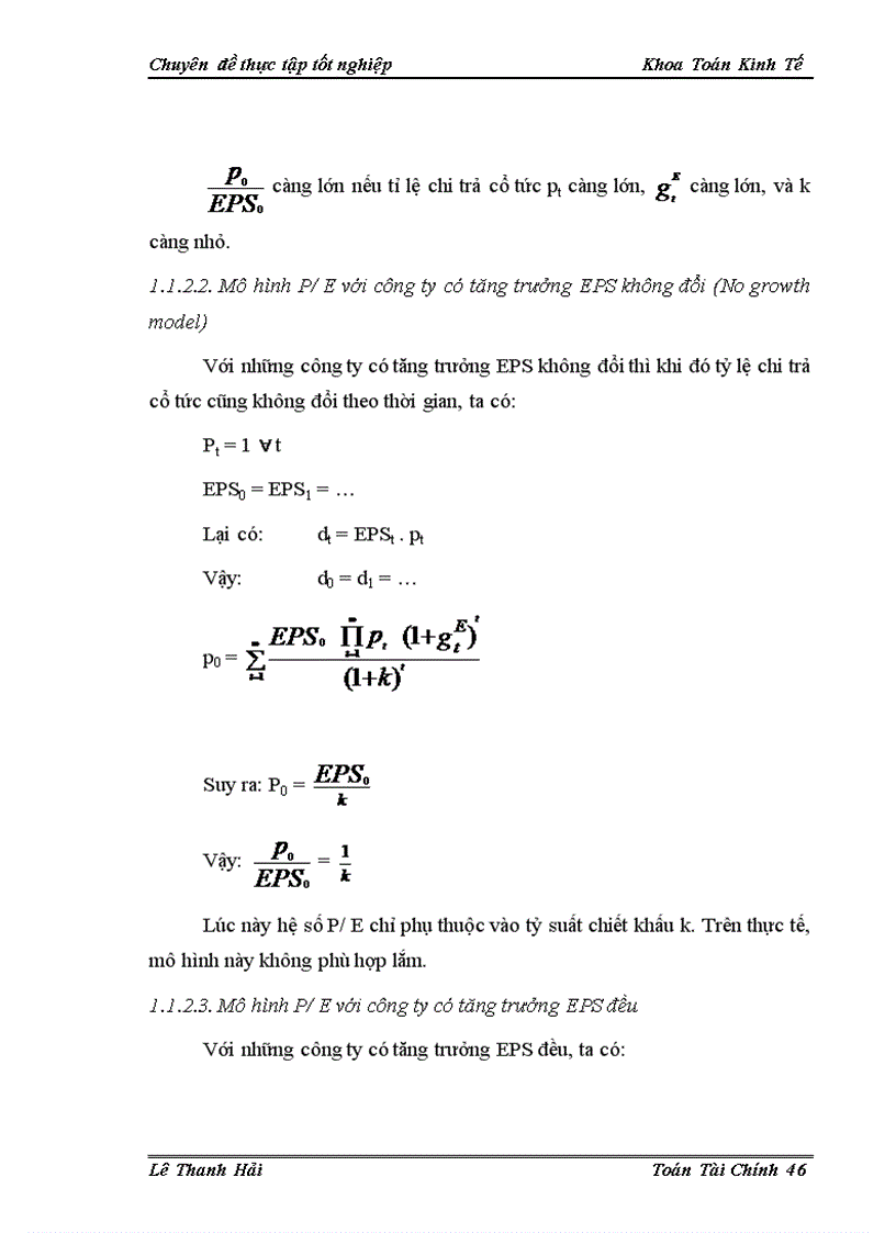 image for page Sử dụng một số hệ số tài chính trong định giá cổ phiếu trên thị trường chứng khoán Việt Nam
