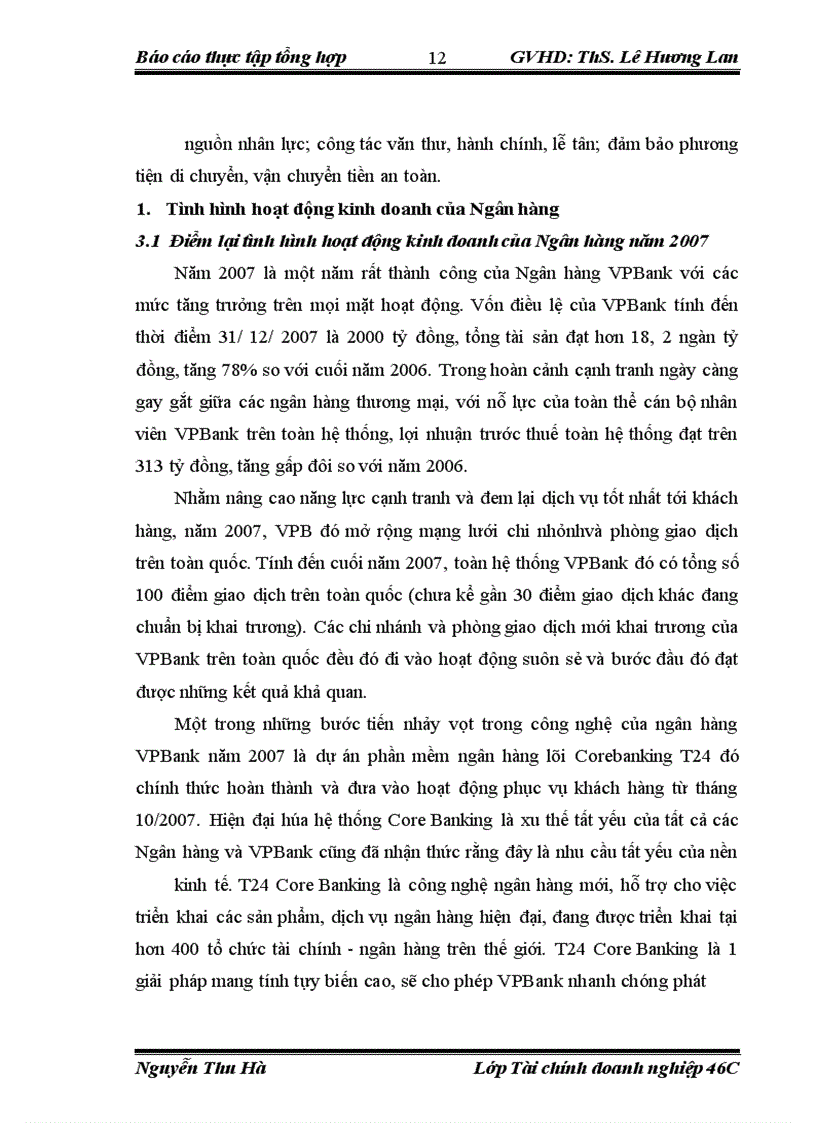 image for page THỰC TRẠNG VÀ GIẢI PHÁP VỀ RỦI RO TÍN DỤNG TRONG NGÂN HÀNG THƯƠNG MẠi CỔ PHẦN CÁC DOANH NGHIỆP NGOÀI QUỐC DOANH VIỆT NAM (VPBANK)