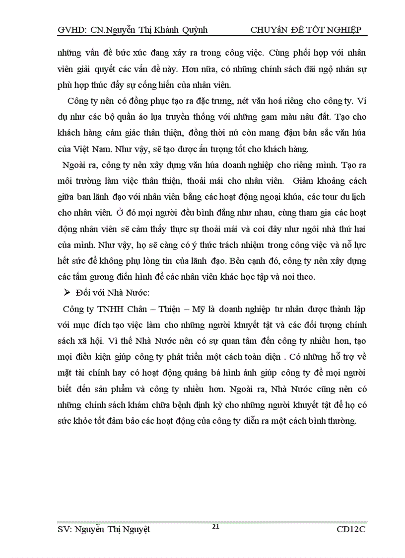 image for page Giải pháp nâng cao chất lượng dịch vụ giới thiệu sản phẩm TCMN tại công ty TNHH Chân – Thiện – Mỹ.