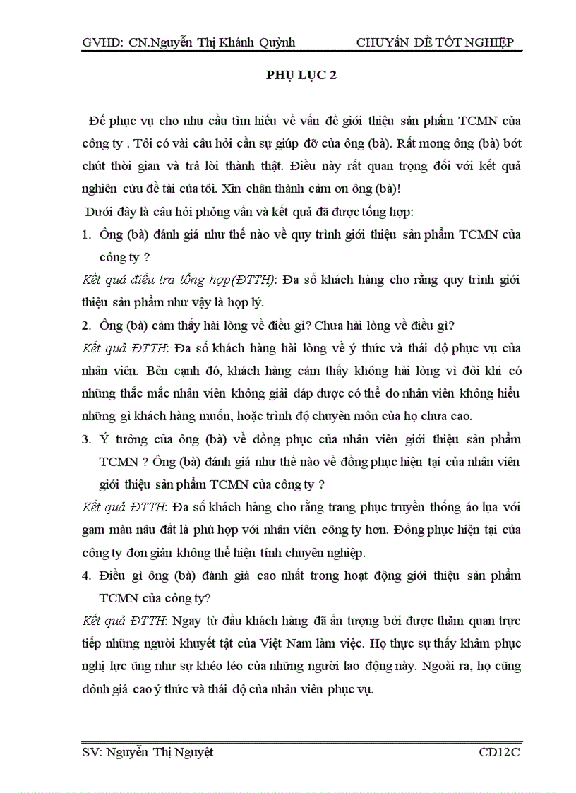 image for page Giải pháp nâng cao chất lượng dịch vụ giới thiệu sản phẩm TCMN tại công ty TNHH Chân – Thiện – Mỹ.