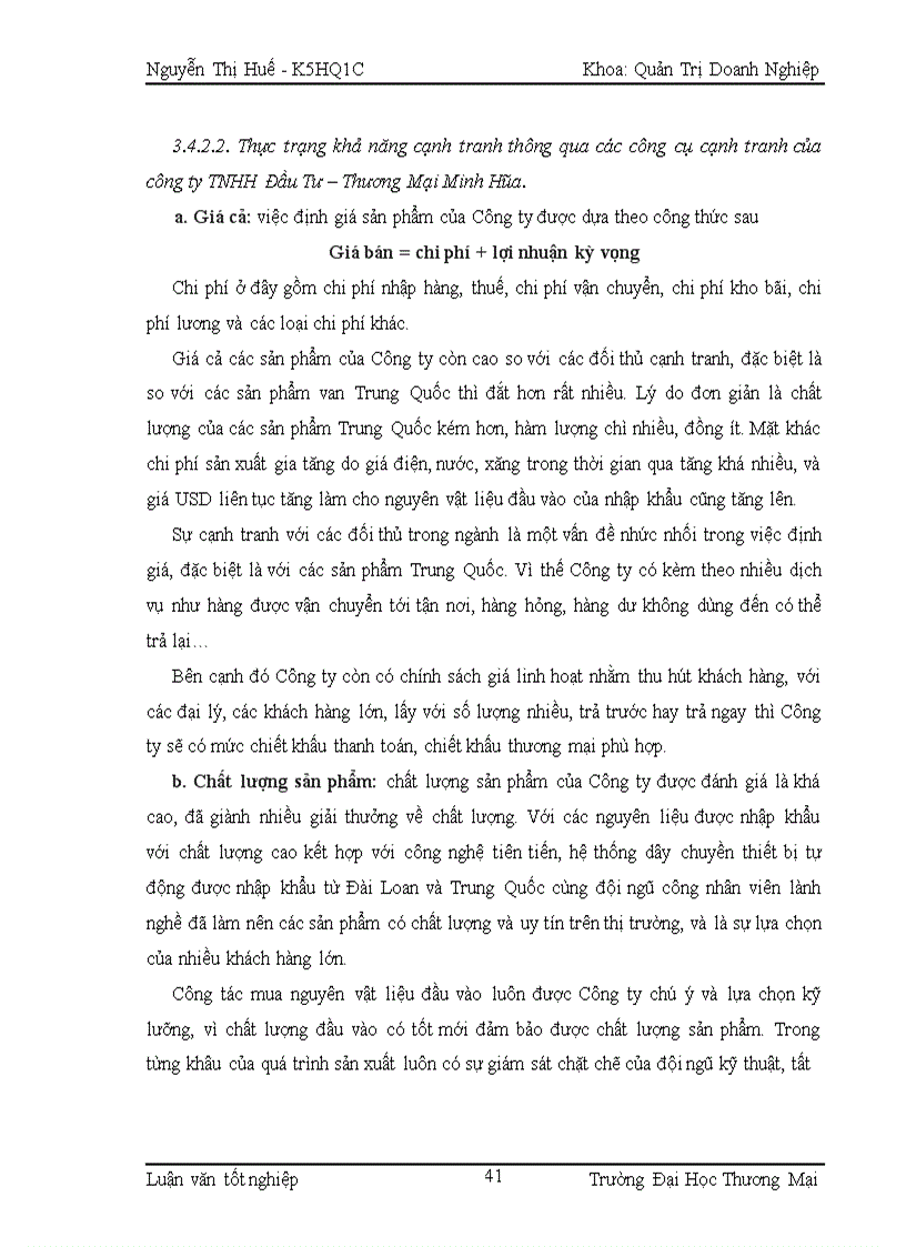 image for page Nâng cao khả năng cạnh tranh của Công ty TNHH Đầu Tư – Thương Mại Minh Hòa