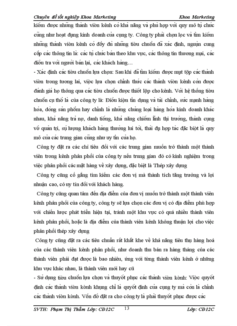 image for page Phát triển các loại thành viên kênh phân phối của công ty TNHH Đầu Tư Thuơng Mại và Dịch Vụ Minh Chính