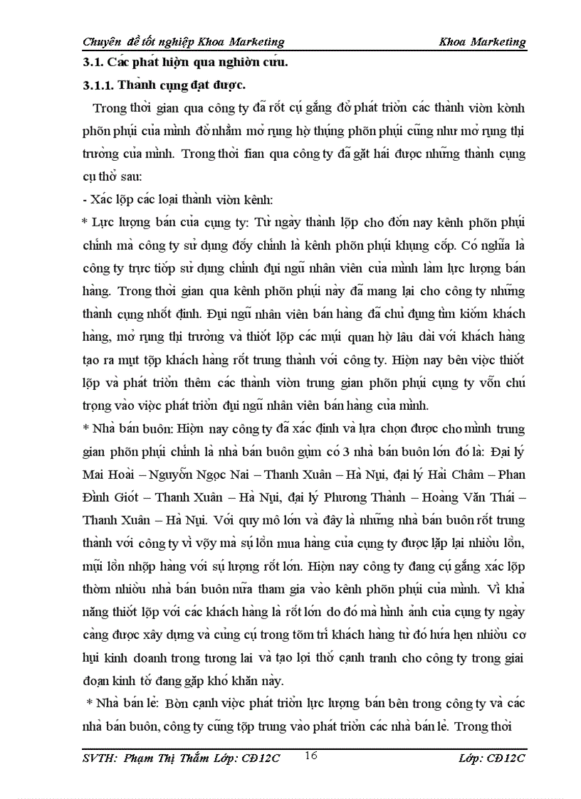 image for page Phát triển các loại thành viên kênh phân phối của công ty TNHH Đầu Tư Thuơng Mại và Dịch Vụ Minh Chính