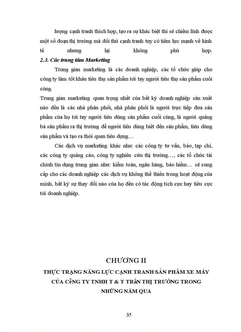 image for page Một số giải pháp chủ yếu nhằm nâng cao năng lực cạnh tranh trên thị trường xe máy của công ty TNHH T&T