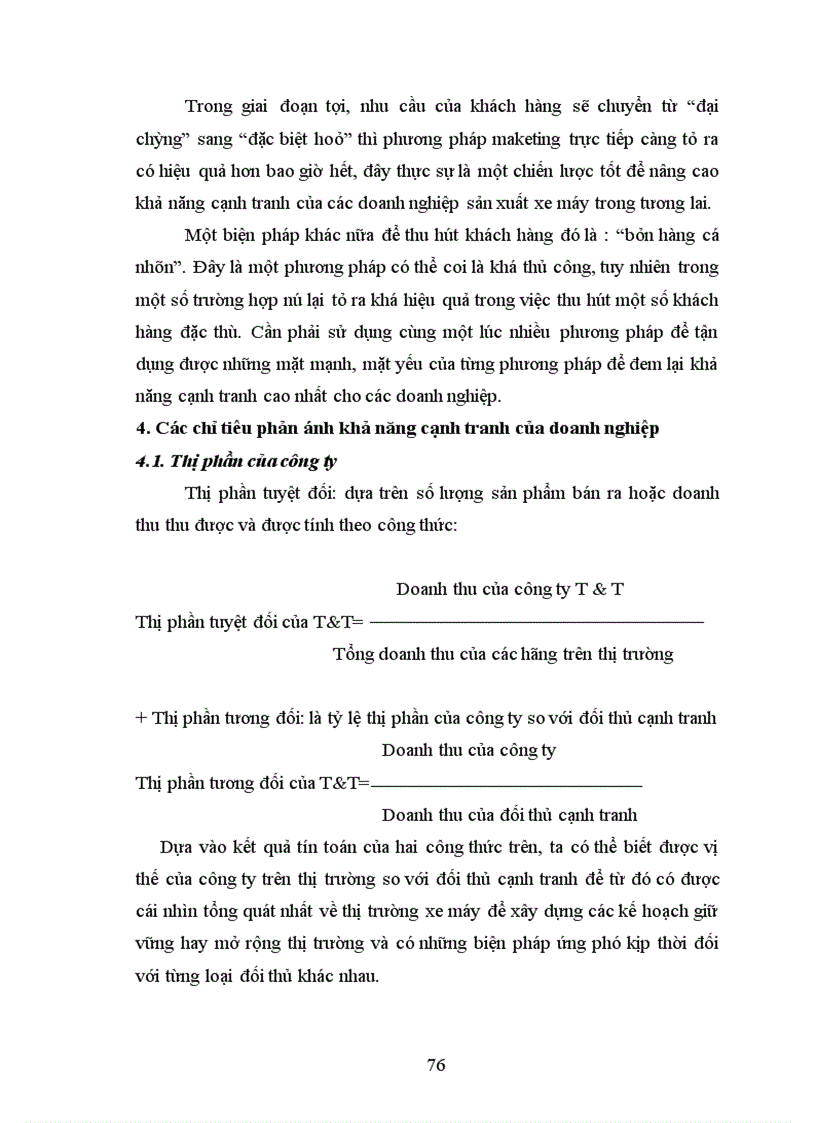 image for page Một số giải pháp chủ yếu nhằm nâng cao năng lực cạnh tranh trên thị trường xe máy của công ty TNHH T&T