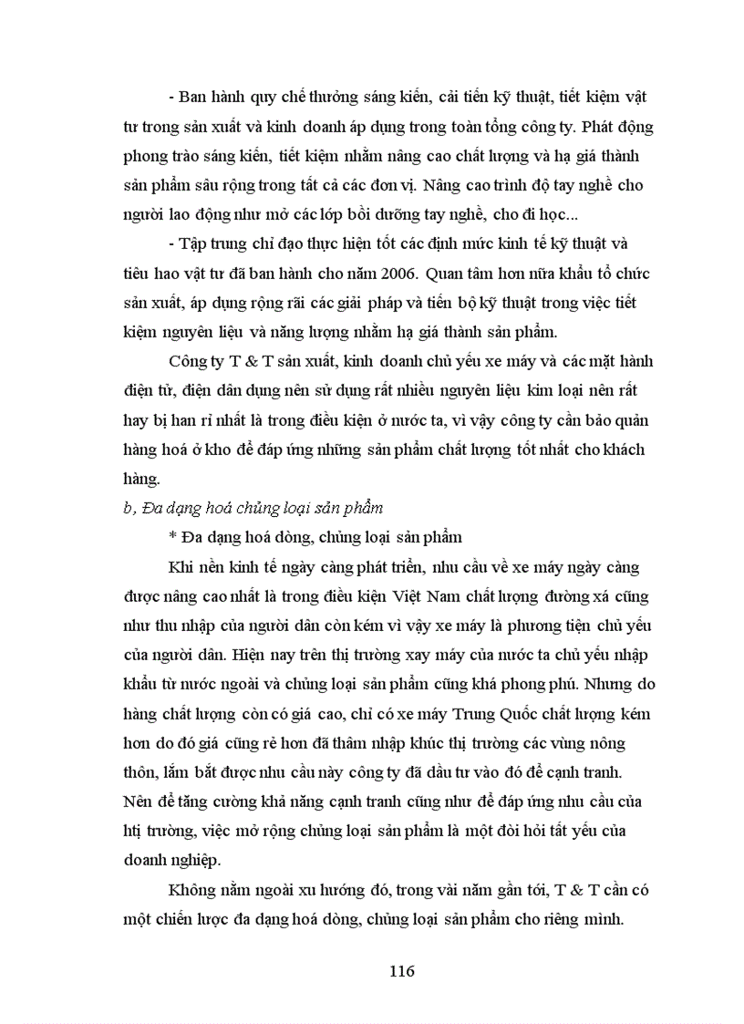 image for page Một số giải pháp chủ yếu nhằm nâng cao năng lực cạnh tranh trên thị trường xe máy của công ty TNHH T&T