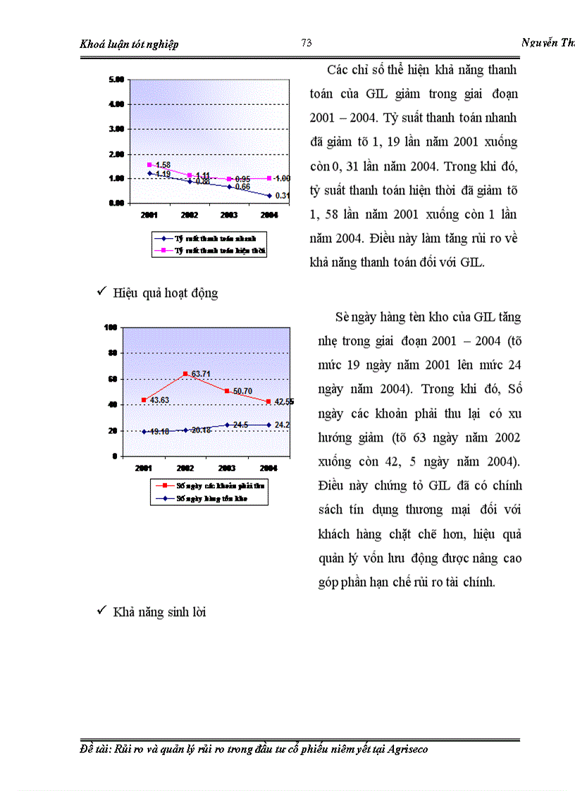 image for page Rủi ro và quản lý rủi ro trong đầu tư cổ phiếu niêm yết tại Agriseco