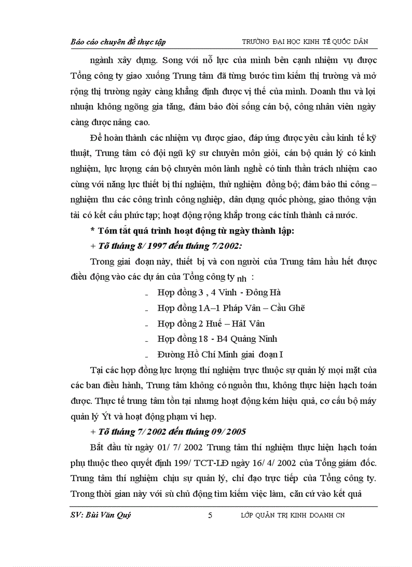 image for page Hoàn thiện cơ cấu tổ chức bộ máy quản lí của Trung tâm thí nghiệm VLXD