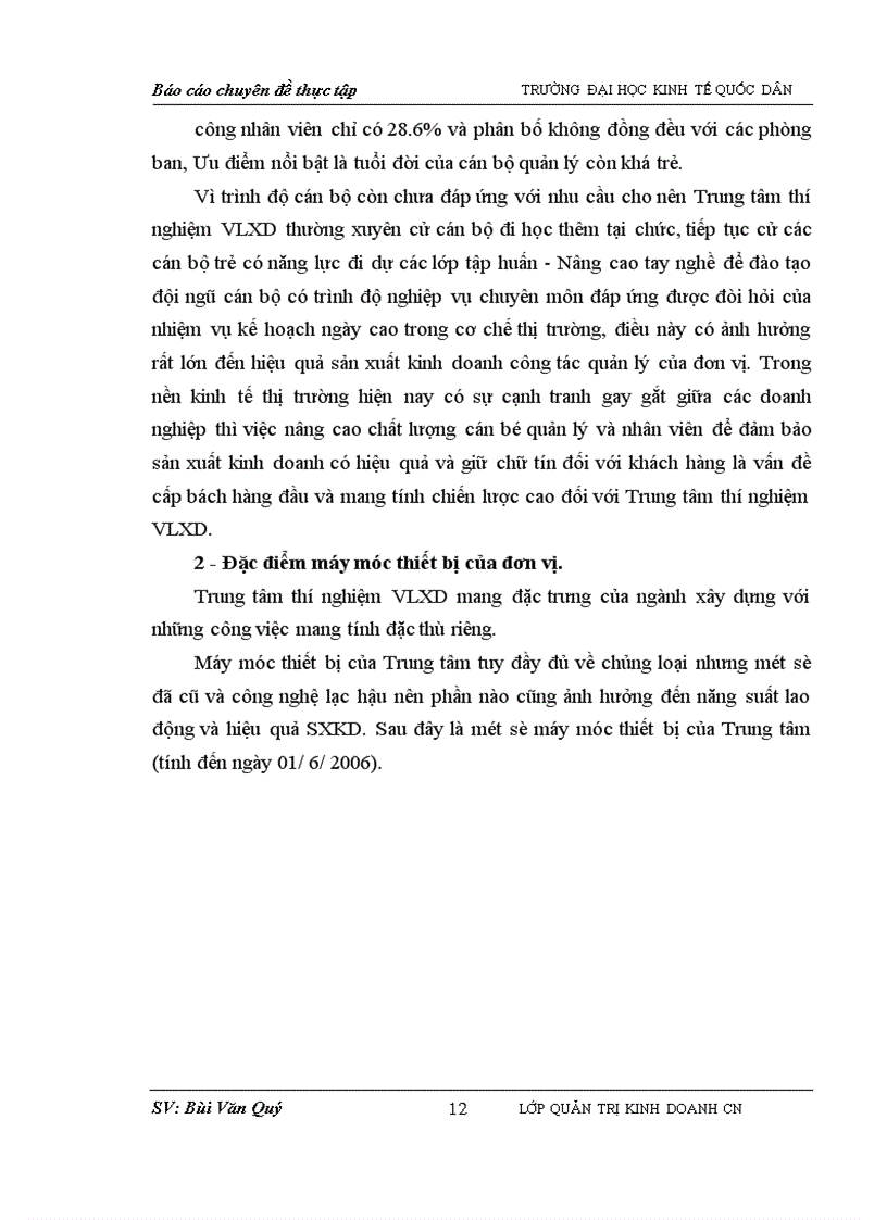 image for page Hoàn thiện cơ cấu tổ chức bộ máy quản lí của Trung tâm thí nghiệm VLXD