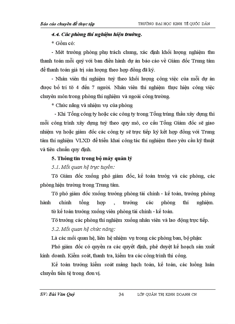 image for page Hoàn thiện cơ cấu tổ chức bộ máy quản lí của Trung tâm thí nghiệm VLXD