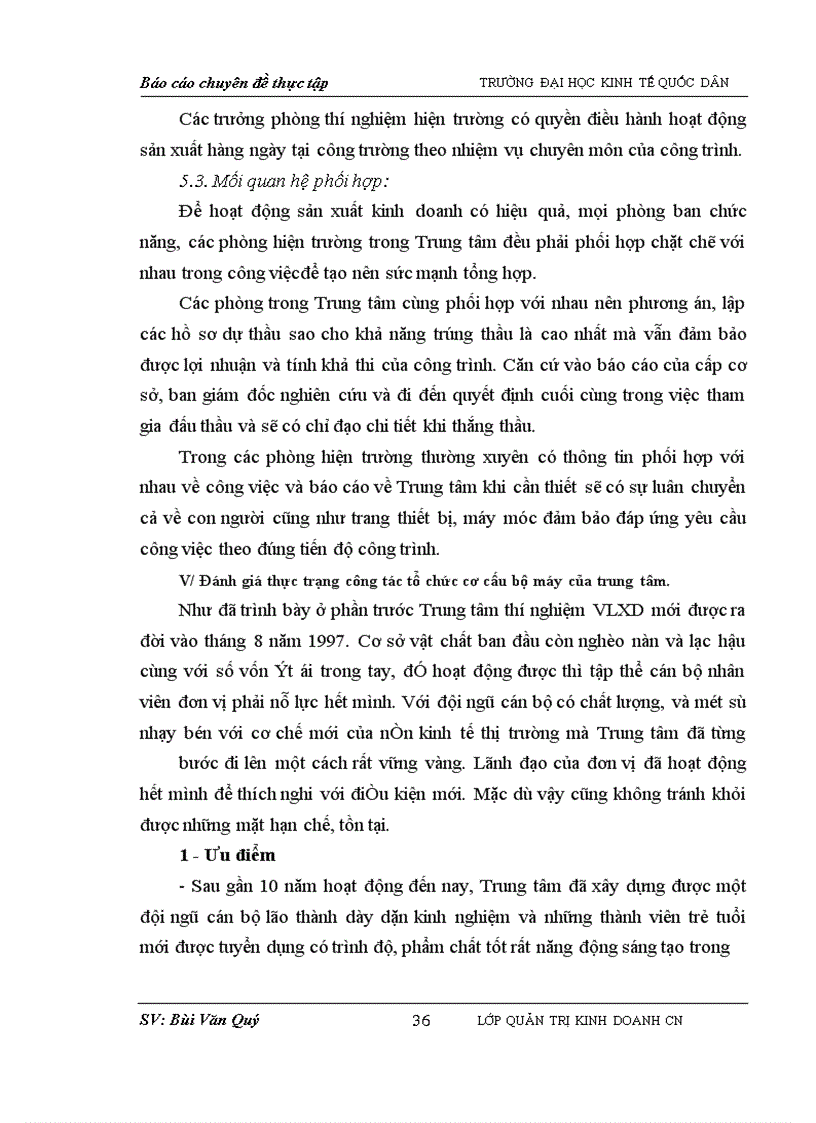 image for page Hoàn thiện cơ cấu tổ chức bộ máy quản lí của Trung tâm thí nghiệm VLXD