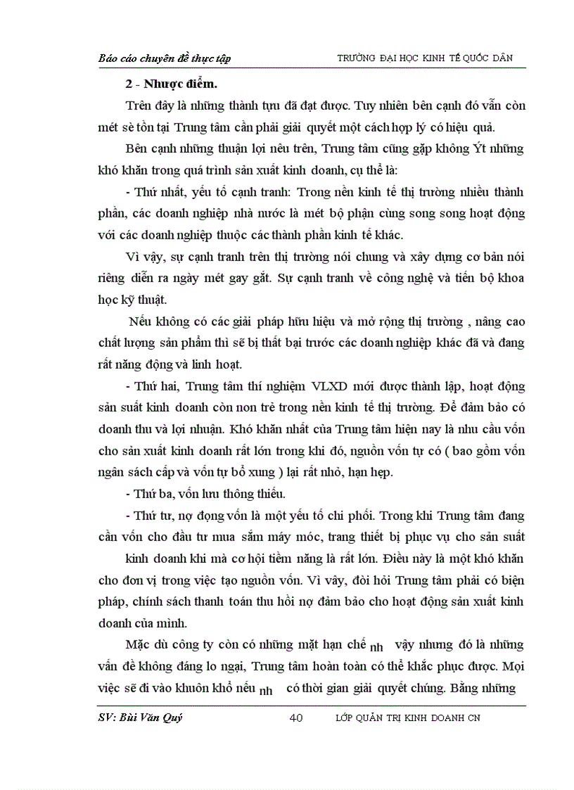 image for page Hoàn thiện cơ cấu tổ chức bộ máy quản lí của Trung tâm thí nghiệm VLXD