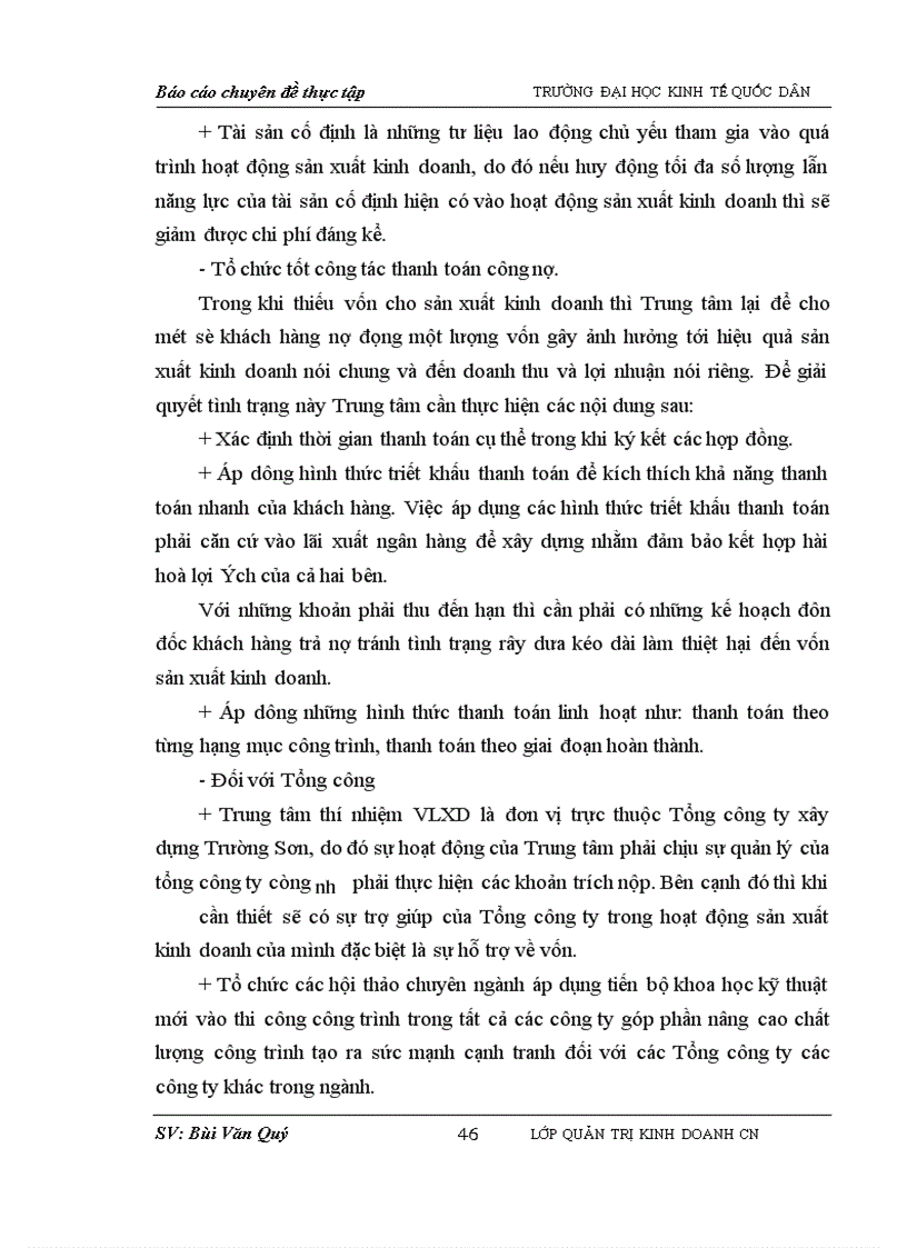 image for page Hoàn thiện cơ cấu tổ chức bộ máy quản lí của Trung tâm thí nghiệm VLXD