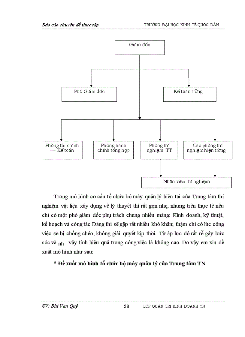 image for page Hoàn thiện cơ cấu tổ chức bộ máy quản lí của Trung tâm thí nghiệm VLXD