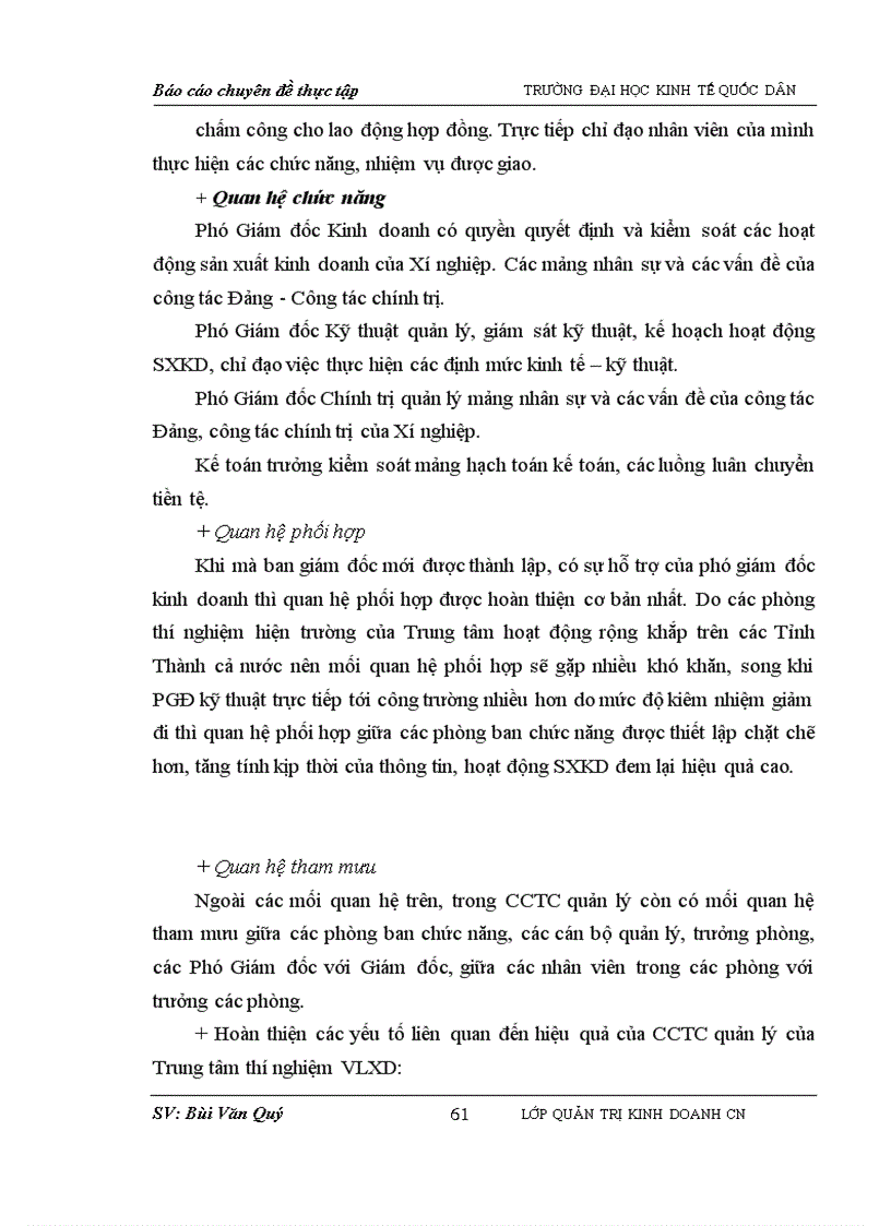 image for page Hoàn thiện cơ cấu tổ chức bộ máy quản lí của Trung tâm thí nghiệm VLXD