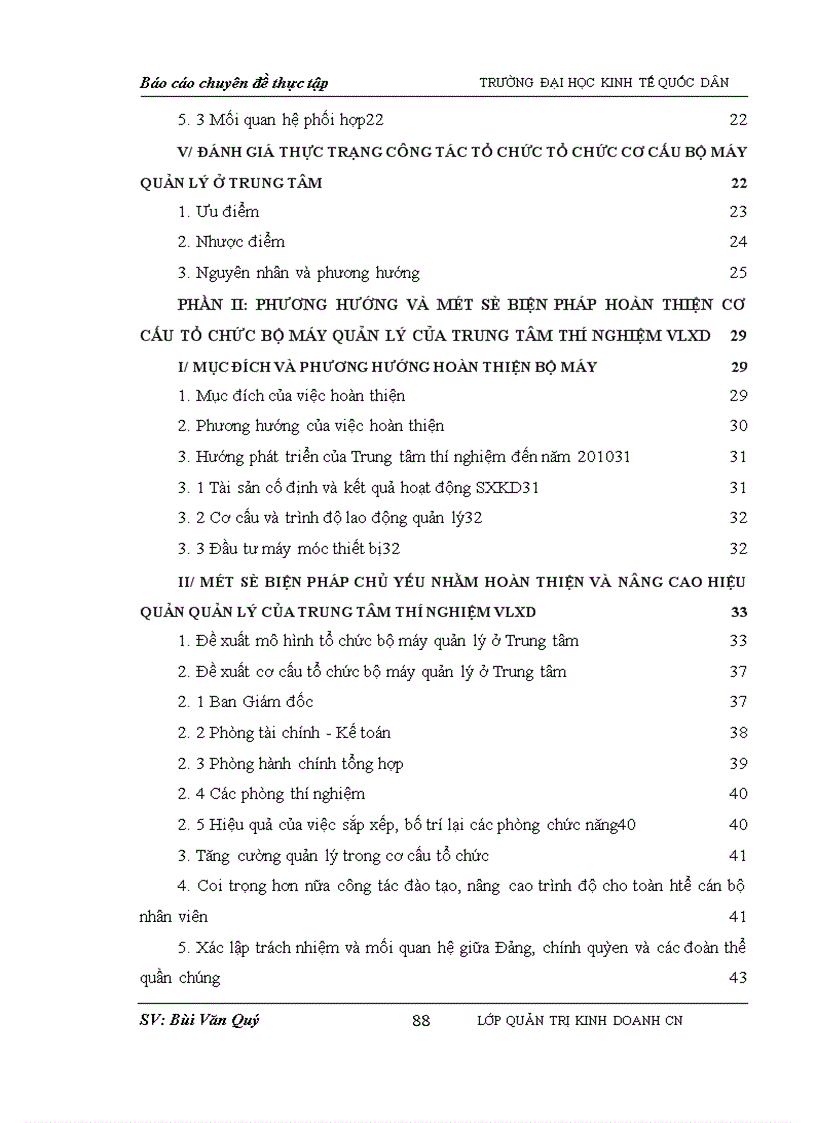 image for page Hoàn thiện cơ cấu tổ chức bộ máy quản lí của Trung tâm thí nghiệm VLXD