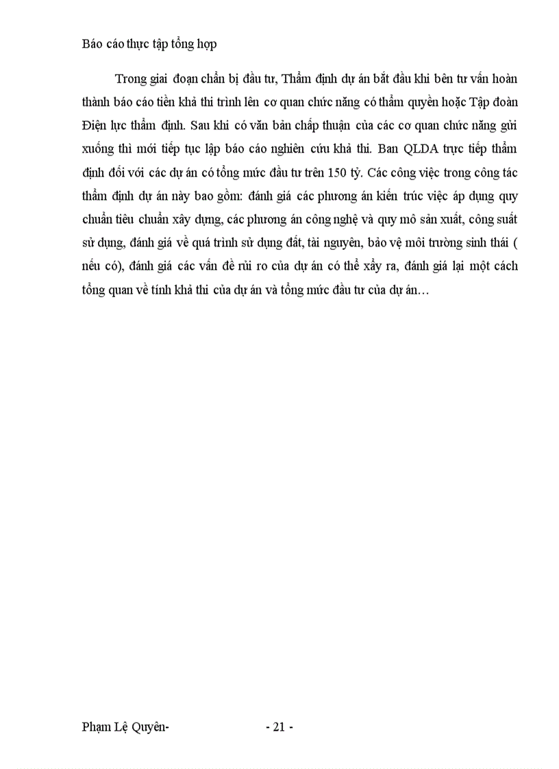 image for page Giải pháp nâng cao hiệu quả thực hiện dự án đầu tư tại Ban quản lí dự án các công trình điện miền Bắc.