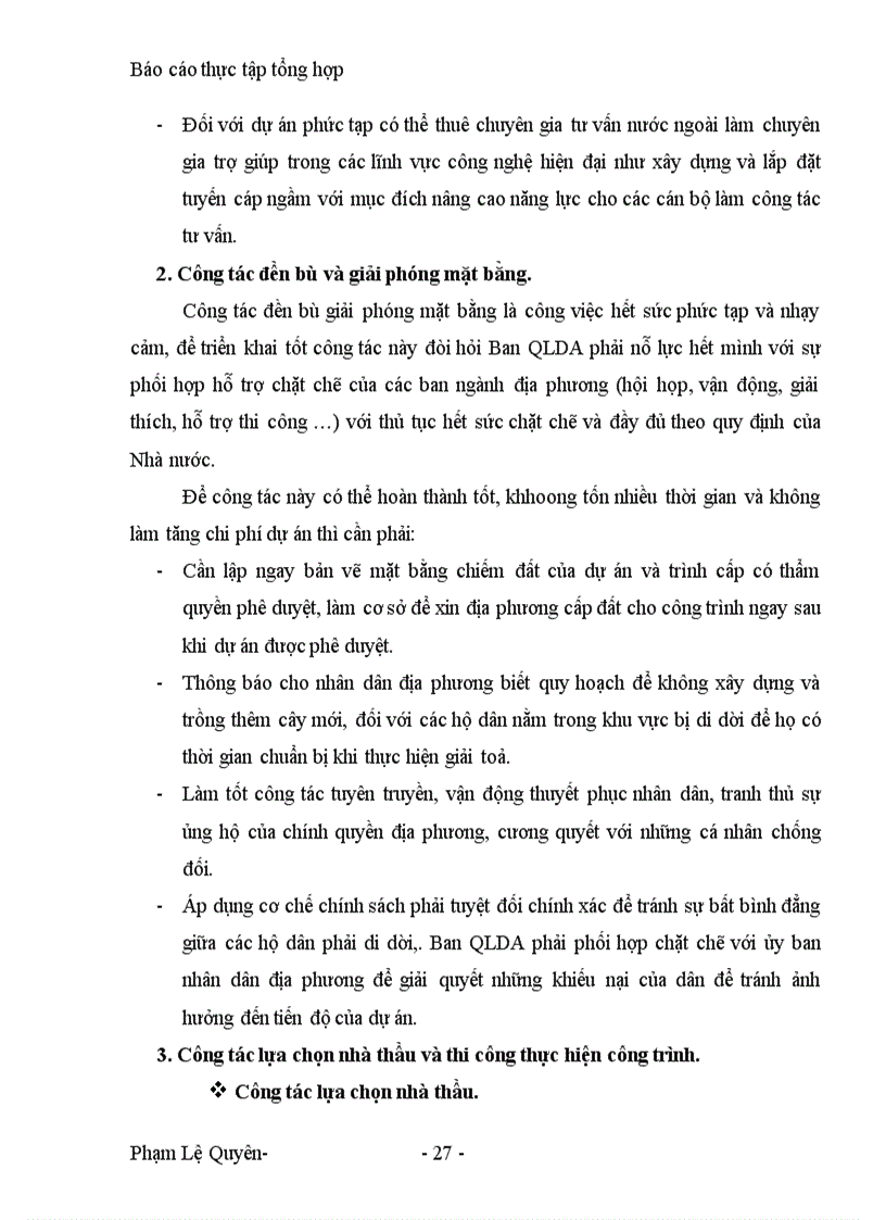 image for page Giải pháp nâng cao hiệu quả thực hiện dự án đầu tư tại Ban quản lí dự án các công trình điện miền Bắc.