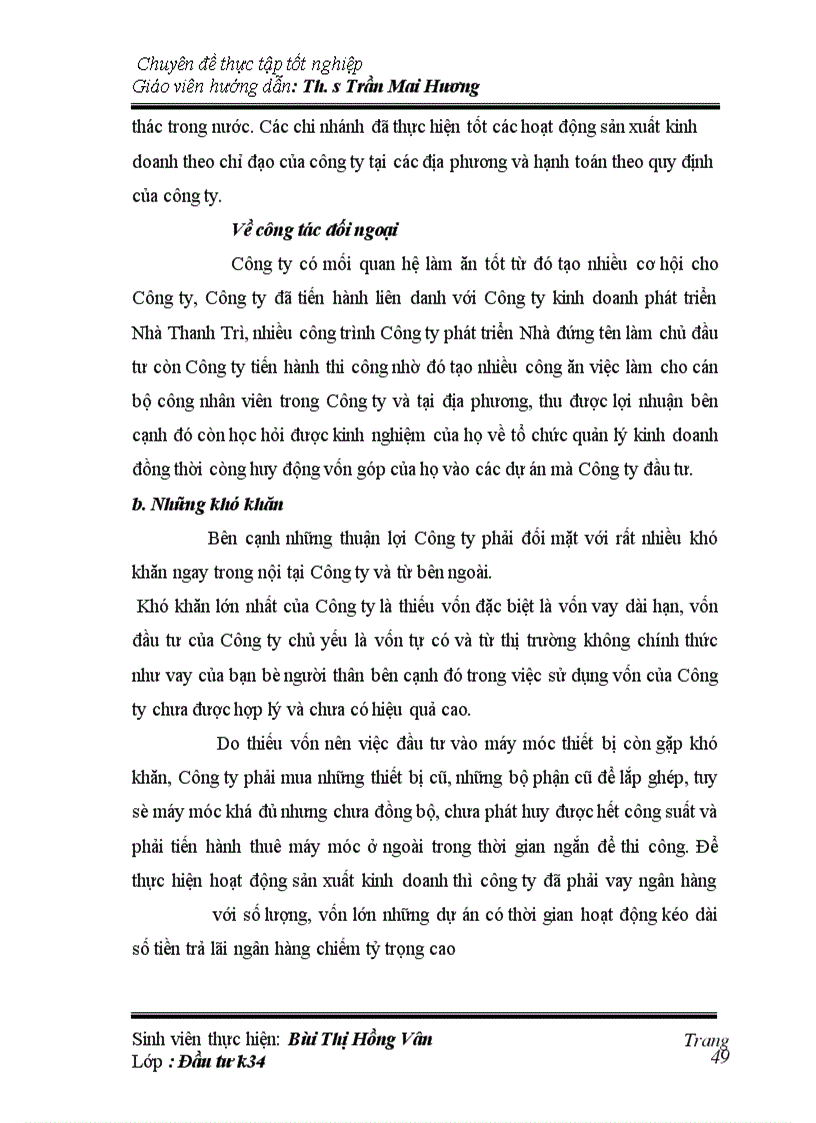 image for page Hoạt động đầu tư phát triển trong Công ty cổ phần xây lắp đầu tư phát triển nông lâm nghiệp Việt Nam-Thực trạng và giải pháp