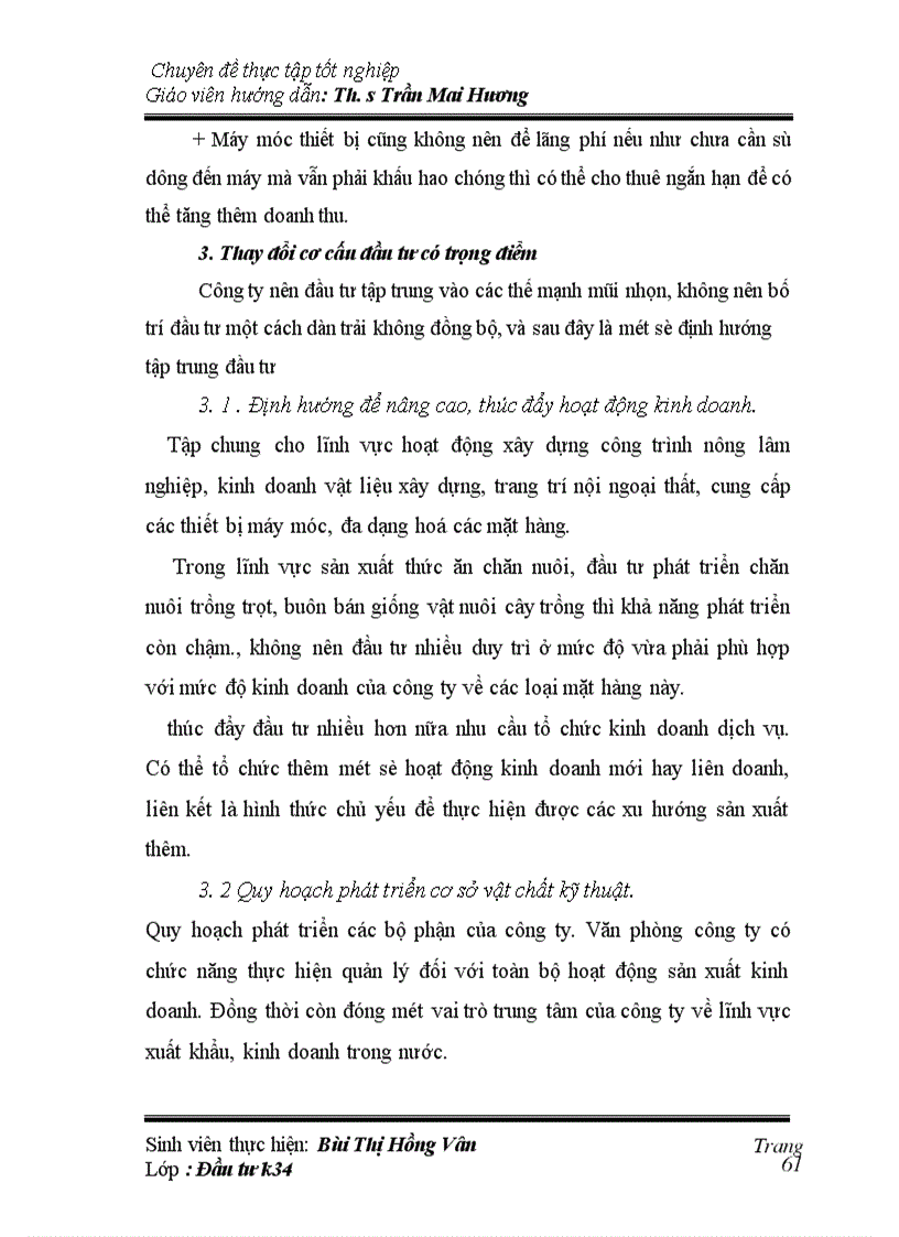 image for page Hoạt động đầu tư phát triển trong Công ty cổ phần xây lắp đầu tư phát triển nông lâm nghiệp Việt Nam-Thực trạng và giải pháp