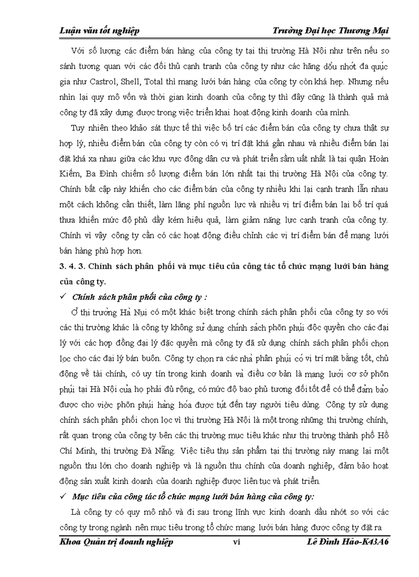 image for page Hoàn thiện công tác tổ chức mạng lưới bán hàng của công ty Cổ phần Phương Hải Long đối với mặt hàng dầu nhớt Halotec