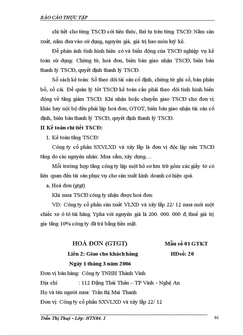 image for page Báo cáo thực tập tại Công ty Cổ phần sản xuất vật liệu xây dựng và xây lắp 22