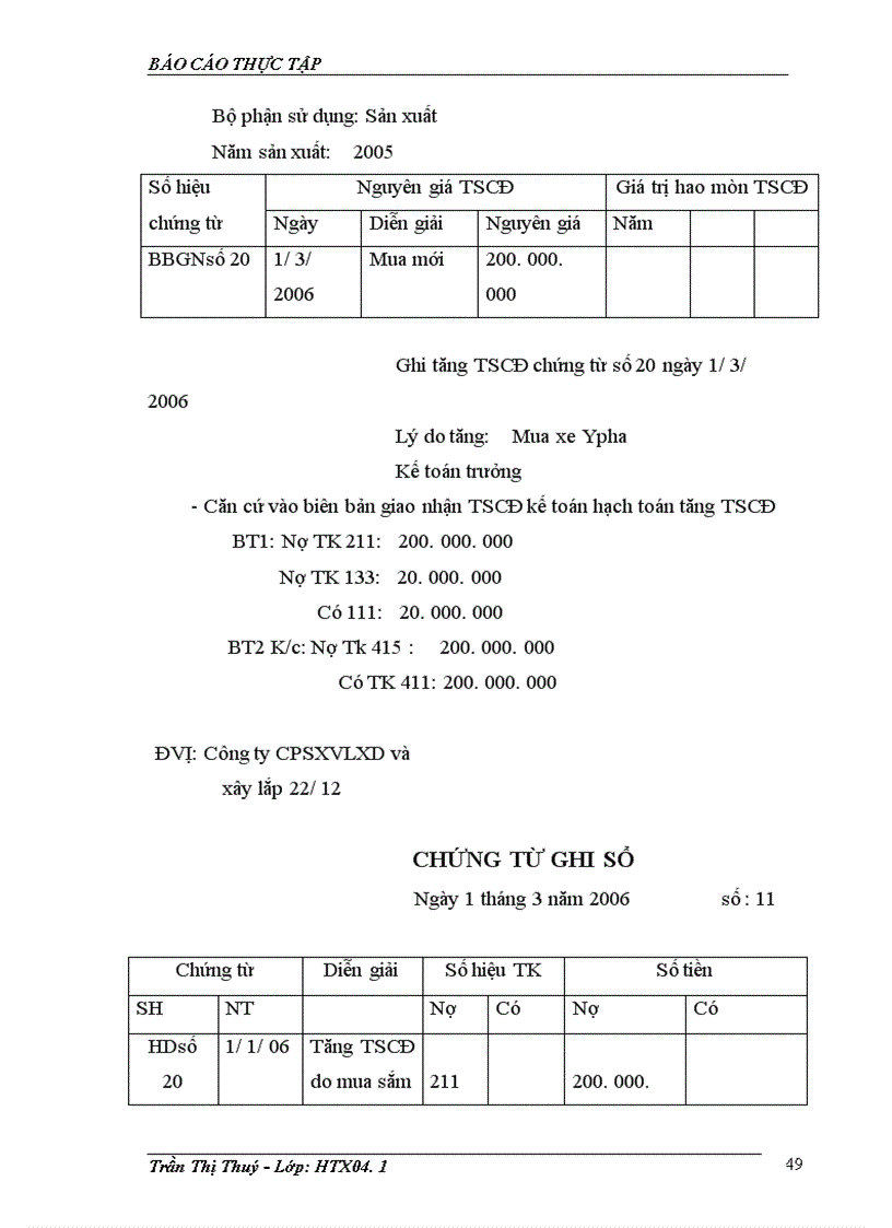 image for page Báo cáo thực tập tại Công ty Cổ phần sản xuất vật liệu xây dựng và xây lắp 22