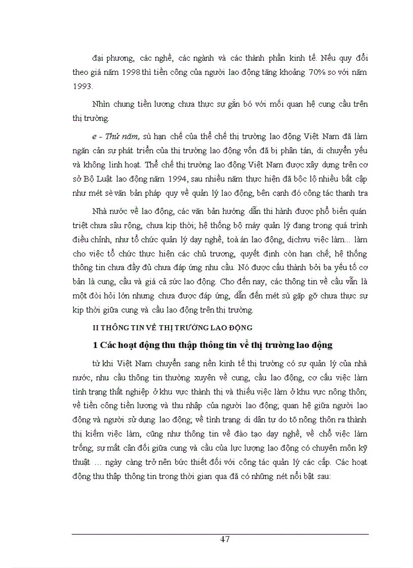 image for page Thực trạng của cung và cầu lao động ở nước ta.