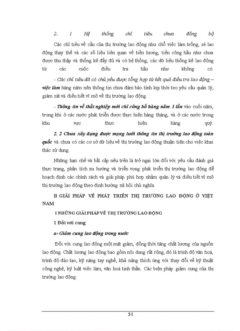 image for page Thực trạng của cung và cầu lao động ở nước ta.