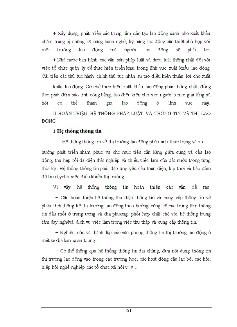 image for page Thực trạng của cung và cầu lao động ở nước ta.