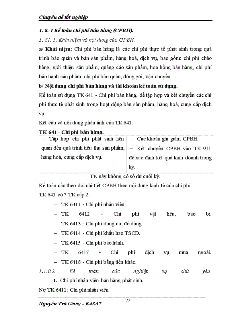 image for page Bán hàng và xác định kết quả kinh doanh cuả ĐN tư nhân thực phẩm Minh Đức