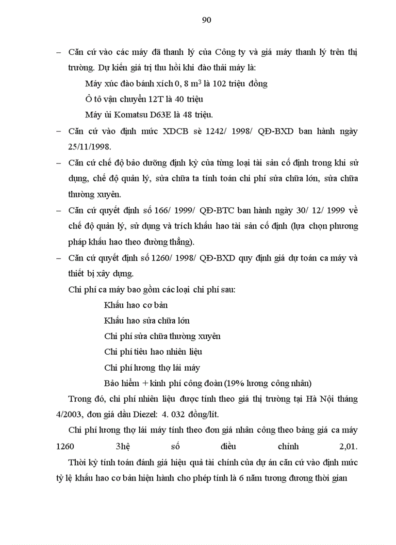 image for page Dự án đầu tư mua sắm máy móc thiết bị thi công đường bộ của công ty CTGT