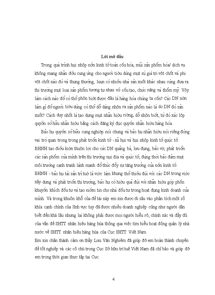 image for page Quản lý nhà nước đối với sở hữu trí tuệ nhãn hiệu hàng hóa của Cục Sở hữu trí tuệ Việt Nam (National office of intellectual property of Viêt Nam) tại địa bàn Hà Nội