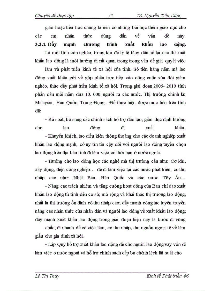 image for page Vai trò của di dân trong vấn đề giải quyết việc làm ở tỉnh Thanh Hoá