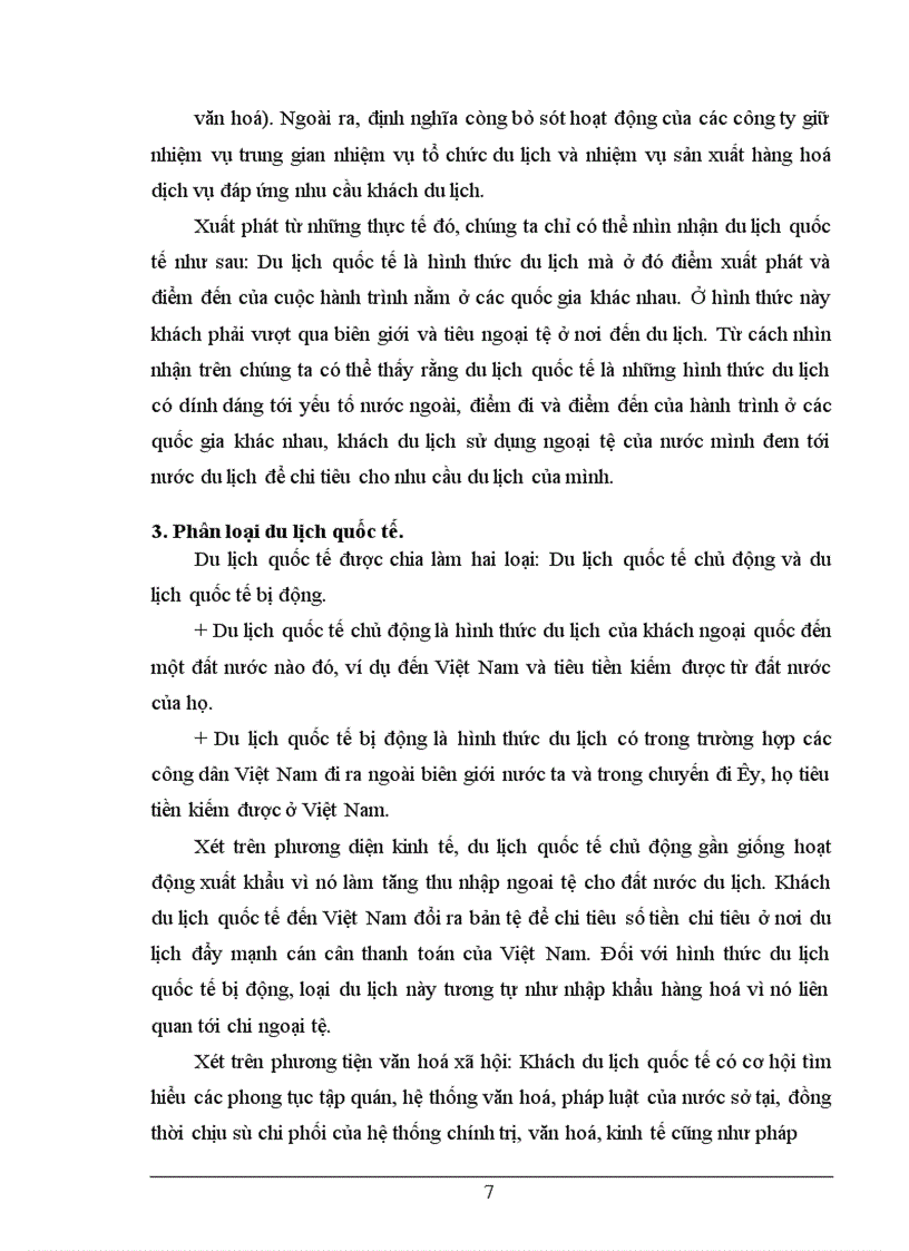 Thực trạng và một số giải pháp chủ yếu nhằm nâng cao hiệu quả kinh doanh du lịch quốc tế tại công ty du lịch và tư vấn đầu tư quốc tế