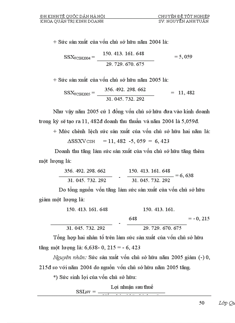 image for page Phân tích tính hiệu quả việc sử dụng vốn của Nhà máy đóng tầu Hạ Long