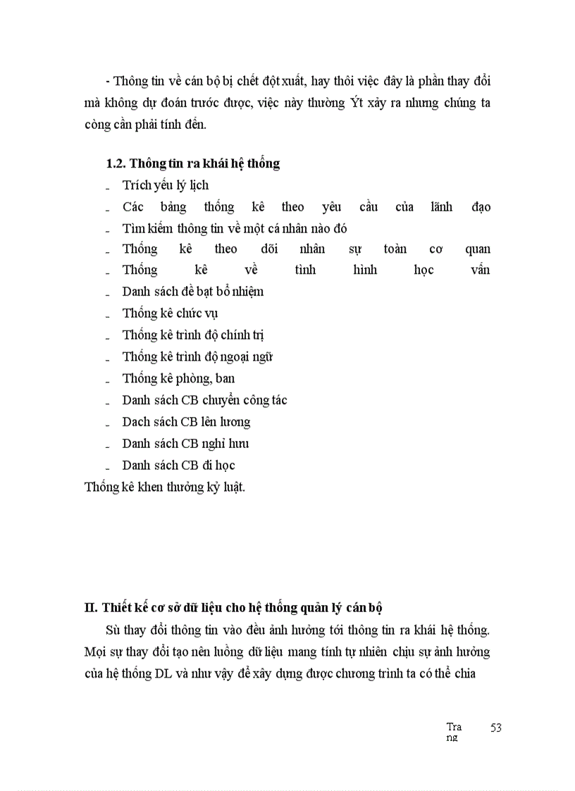 image for page Thiết kế tổng thể chương trình và tổ chức CSDL