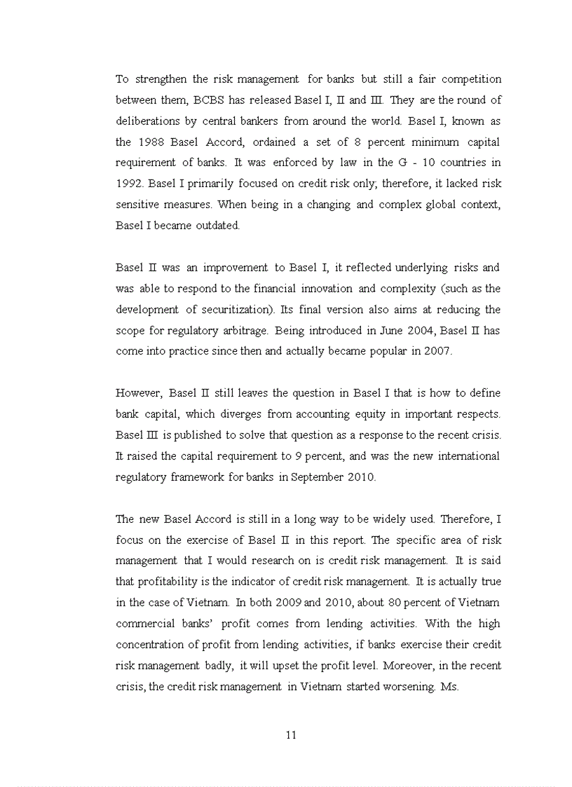 image for page Topiccredit risk management and profitability – case study in techcombank