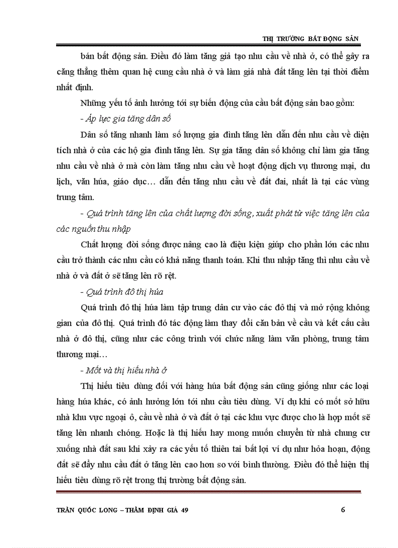 image for page Phân tích mối quan hệ cung cầu trên thị trường bất động sản