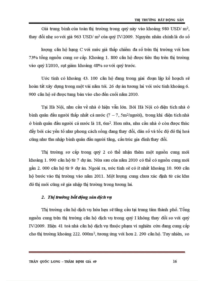 image for page Phân tích mối quan hệ cung cầu trên thị trường bất động sản