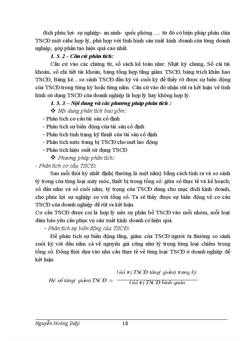 image for page Kế toán TSCĐ và phân tích tình hình trang bị và sử dụng TSCĐ trong công ty Điện lực TP Hà Nội